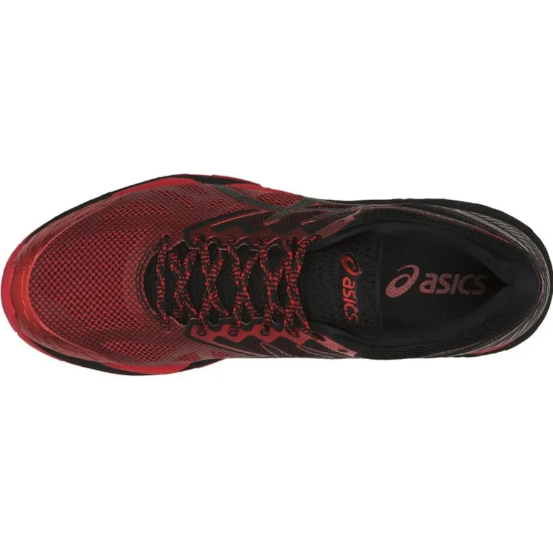 ASICS GELFUJITRABUCO 6 M T7E4N9023 HARDLOOPSCHOENEN ROOD VEELKLEURIG
