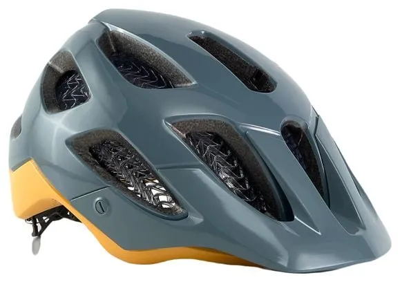 Bontrager Blaze WaveCel Battleship MTB Helm Blauw / Geel