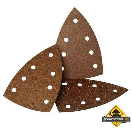 Carbide Delta schuurplaat 7H velcro | 147x100mm | G24 | Super Prof