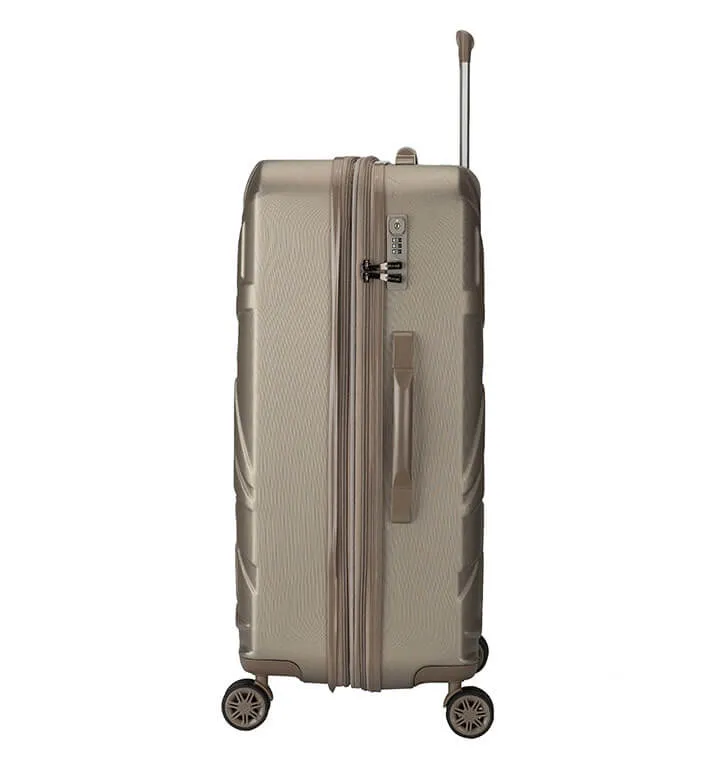 DECENT QLUXX EXPANDABLE KOFFER 67 CHAMPAGNE