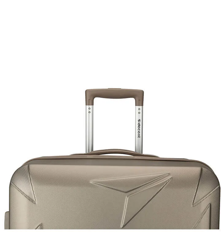 DECENT QLUXX EXPANDABLE KOFFER 67 CHAMPAGNE