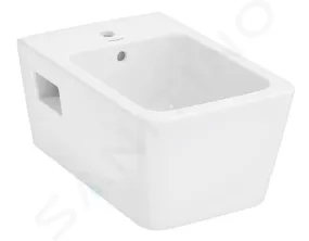 Hansgrohe EluPura Q Original - Hangende bidet, kraangat, SmartClean, wit 61172450