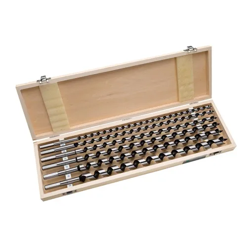 HiKOKI Proline 6 delige slangenboor set in houten cassette – 6 – 16 mm x 460 mm