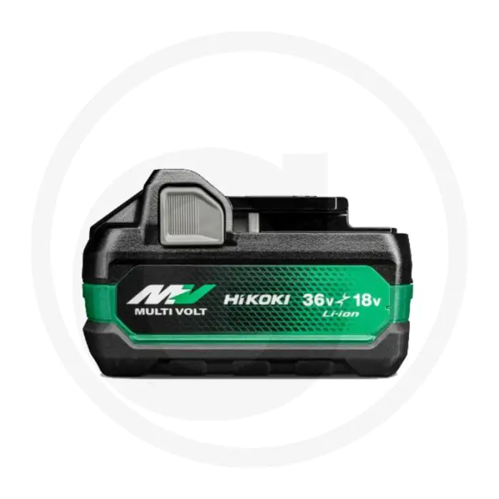 Hikoki reserve accu bsl36a18x 36 / 18 volt 2,5 / 5,0 ah multi volt - lithium-ion schuifaccu - voor multi volt & 18v machines