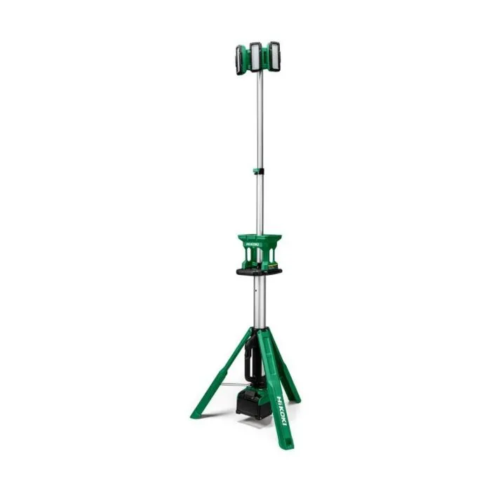 HIKOKI UB18DGW4Z ACCU LED BOUWLAMP MET STATIEF  18V  4000 LUMEN