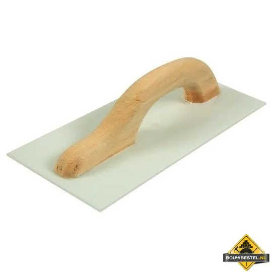 Opzetspaan SUPER PROF kunststof 360x160x3 mm houten greep