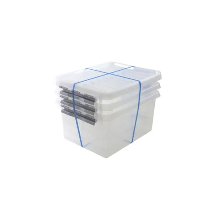 SUNWARE QLINE BOX 36L TRANSPARANT 3ST