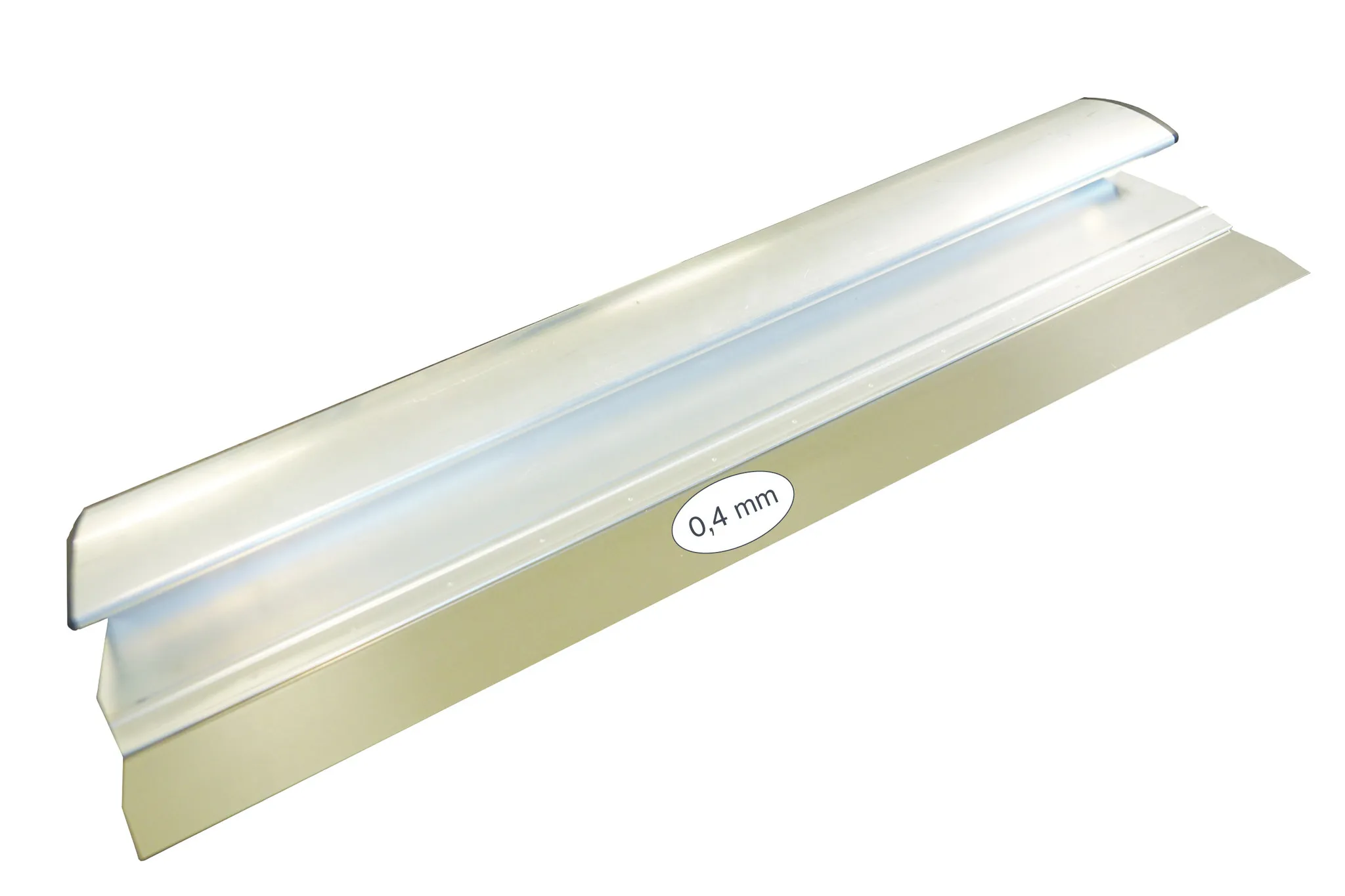 Super Prof Comfort Profile aluminium 480x0,4 mm RVS