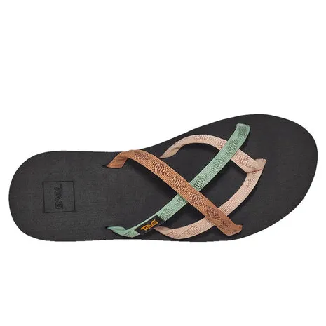 Teva Olowahu Mixed B Maple Sugar Multi Slippers Dames
